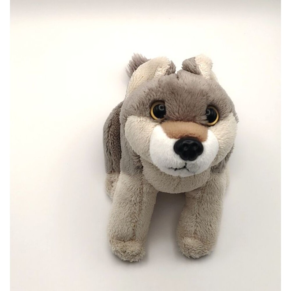 Wild Calls Wolf Stuffed Animal 7" Plush Sound Toy